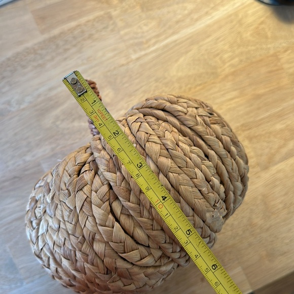 NEWThreshold Rattan Pumkin decor Woven Target - Picture 9 of 9